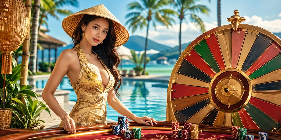 Phụ nữ đội nón lá tại Nha Trang tham gia chương trình quay số may mắn trực tuyến qua điện thoại